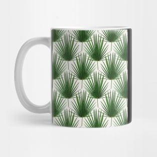 Simple Palm Leaf Geometry Mug